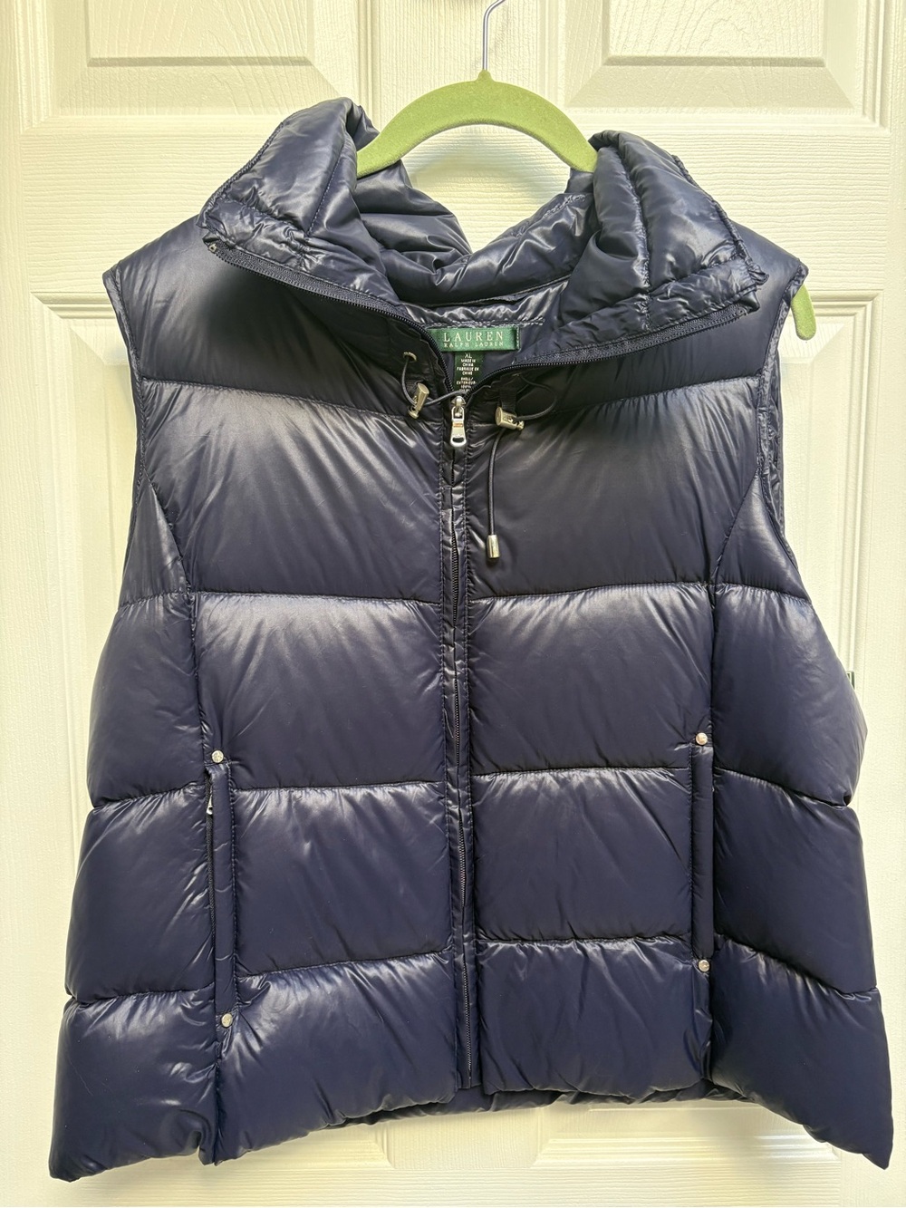 Ralph Lauren Navy Quilted Puffer Vest for Kids